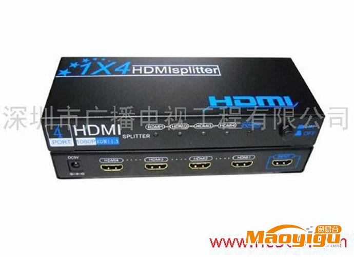 供應(yīng)SZBTV D4M--HDMI1進(jìn)4出分配器，1進(jìn)4出分配器