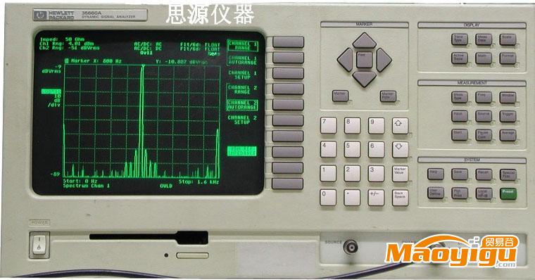 供應(yīng)動(dòng)態(tài)信號(hào)分析儀 HP35660A 音頻頻譜儀 低頻頻譜儀