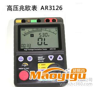 供應(yīng)?，擜R3126數(shù)字高壓兆歐表 絕緣電阻表 5000V 全新正品 帶機號