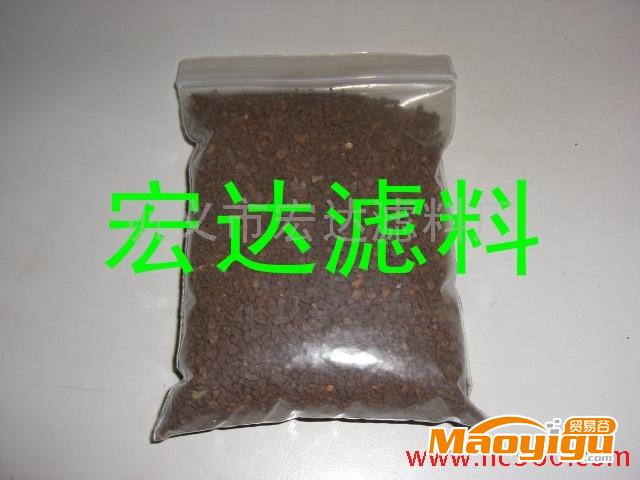 供應宏達高含量錳砂濾料淄博用錳砂濾料濰坊環(huán)保公司用錳砂濾料