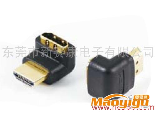 供應(yīng)HDMI male to HDMI female adaptor可90度旋轉(zhuǎn)