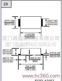 供應二極管DSR0.3G SOD123(1206)