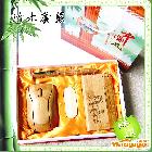 供應(yīng)竹韻傳情四件套商務(wù)禮品 環(huán)保時尚禮品套裝批發(fā) 超大容量移動