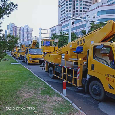 廣東紫金哪里有路燈車出租-中橋建