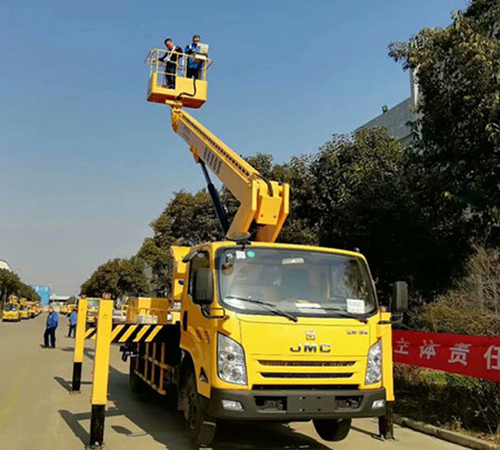 廣東吳川路燈維修吊籃車出租-中橋建